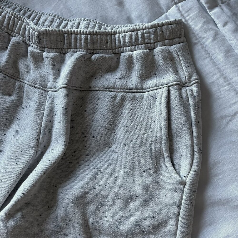 Madewell MWL Betterterry Jogger Sweatpants speckled light grey small